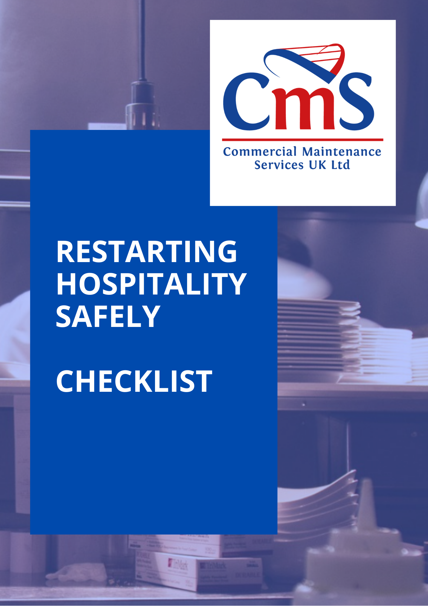 Restarting Hospitality Safely Checklist